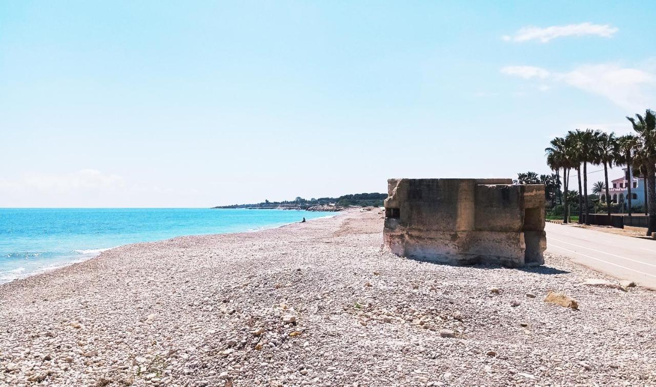 Apartamento Junto Al Mar Les Cases d'Alcanar Kültér fotó